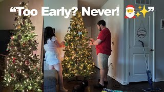 Decorating for Christmas EARLY! 🎄✨ Bringing Disney Magic to Our Home