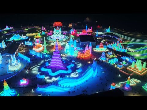 China's Ice City Harbin 2019