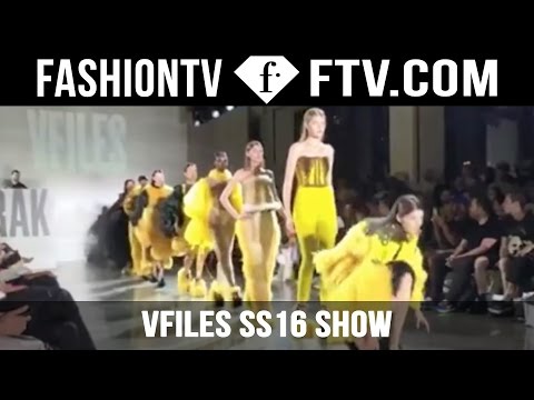 Model Falls During VFiles Show NYFW | FTV.com