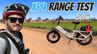 Lectric XP4 500W Range Test - How Far Can It REALLY Go?