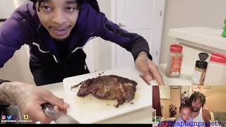 Flight React HOW TO Cook The PERFECT Steak & Eggs (Reaction)