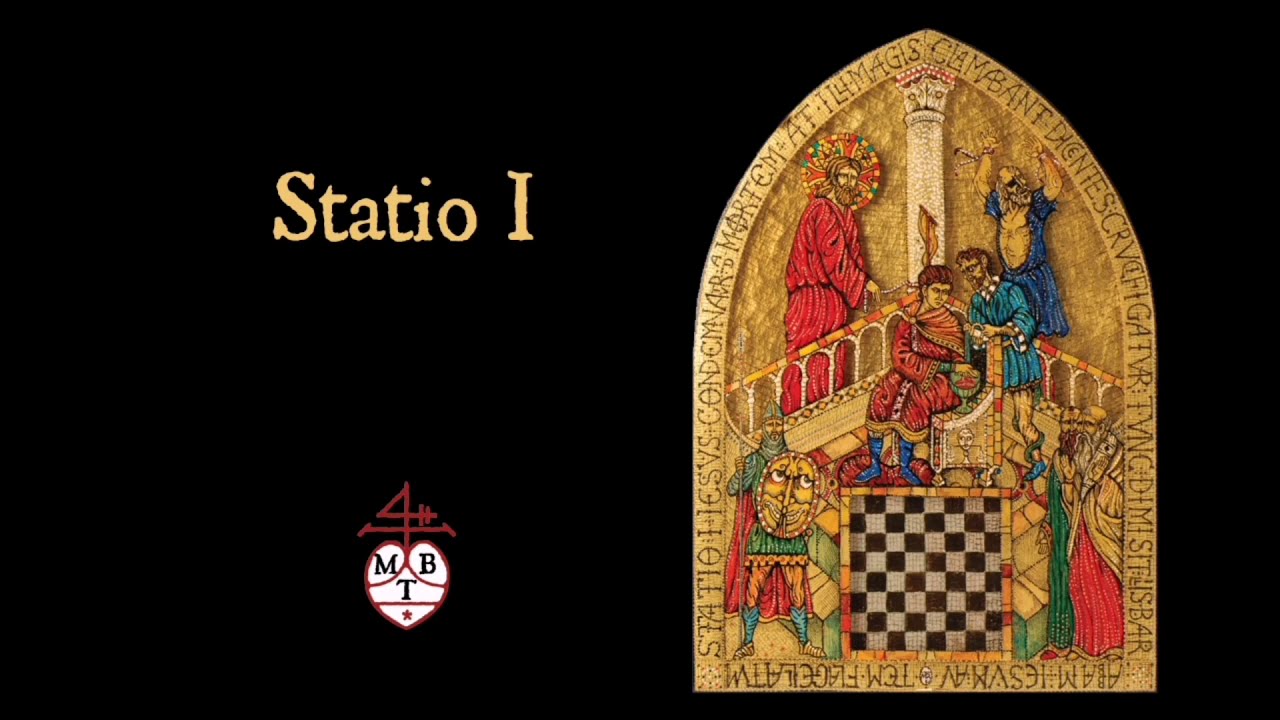 STATIO I - La Via Crucis in Vetro di Murano di Marco Toso Borella