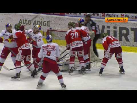 EBEL:  HCB Südtirol Alperia - Salzburg 1:2 n.V., 1.1.2017