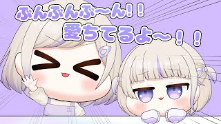 初登場から元気すぎるお母たんと思春期の娘すぎるばんちょー【ホロライブ切り抜き/手描き/轟はじめ】