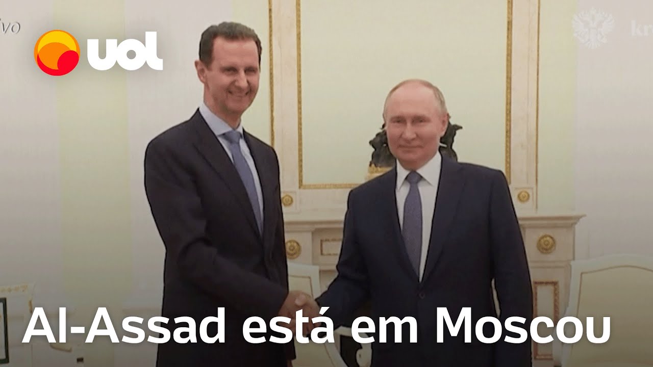 Bashar Al-Assad está em Moscou, reportam agências russas de notícias