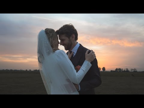 Teaser cinematic trouwvideo | golden hour shoot & feest