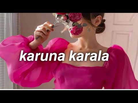 Karunakarala kiyana de me ahaganna slow and reverb