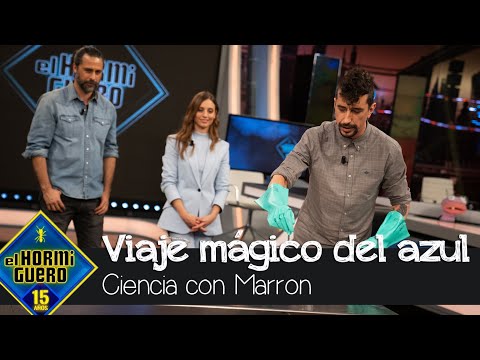 Marron llena de dudas a Michelle Jenner con el mágico viaje del azul - El Hormiguero