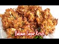 Cara Membuat Bakwan Sayur Renyah Tanpa Tepung Beras Resep Bakwan Sayur