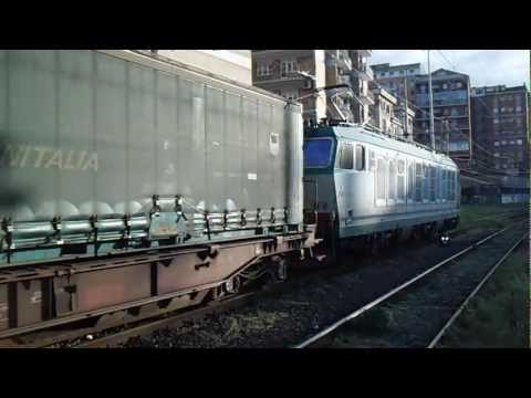 E652.134 sul TC 57106 Pomezia - Rivalta Scrivia, in partenza da Roma Tuscolana