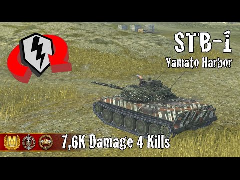 STB-1  |  7,6K Damage 4 Kills  |  WoT Blitz Replays