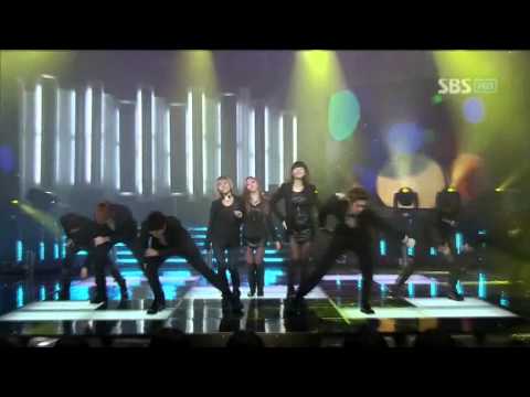 Co-Ed School - Too Late + Bbiribbom Bberibbom @ SBS Inkigayo 인기가요 101128