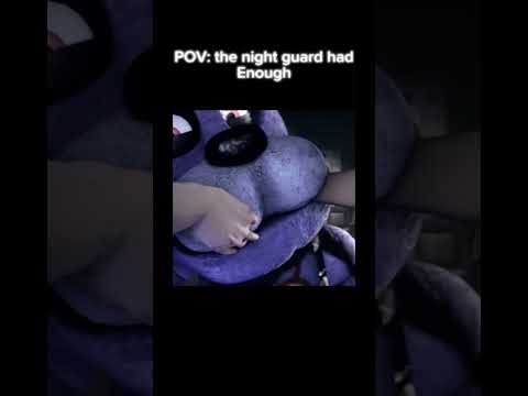 The security guard had enough          #edit #fnaf #funny #fnafedit