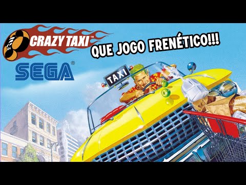 O JOGO MAIS FRENÉTICO DA HISTÓRIA!!!! Crazy Taxi SEGA #JOGANDO CLÁSSICOS