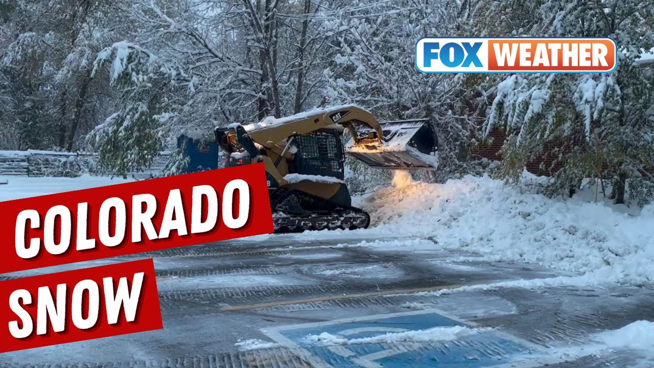 First Major Snowstorm Sweeps The Rockies