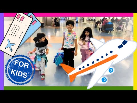 AIRPLANES for Kids✈️ Prepare your child for first PLANE Ride✈️ Educational Videos for Toddlers