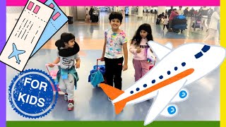 AIRPLANES for Kids✈️ Prepare your child for first PLANE Ride✈️ Educational Videos for Toddlers