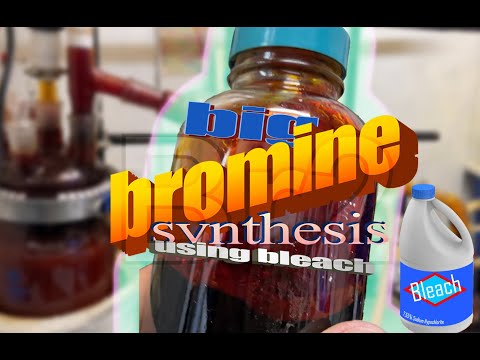 Bromine: Large scale synthesis with bleach