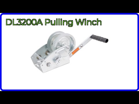 REVIEW (2026): DL3200A Pulling Winch. ESSENTIAL details.