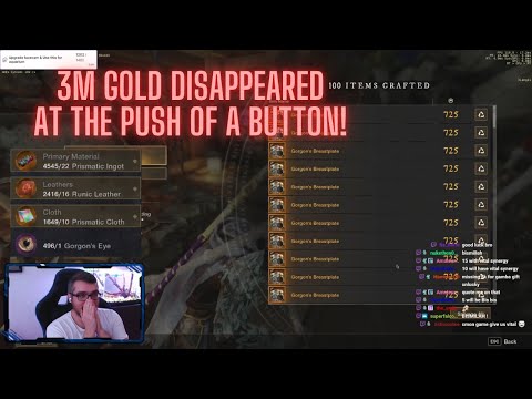 New World - Crafting 100x 725 GS HEAVY CHEST WITH ENCHANTED WARD