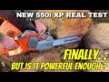 This Chainsaw Shocked Me Brand NEW Husqvarna 550i XP Tested