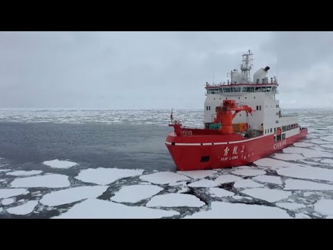 China's icebreaker Xuelong 2 completes Antarctic survey