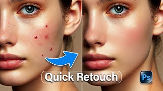 Easy Photoshop Photo Retouch Step by Step - Beginner Tutorial ✅