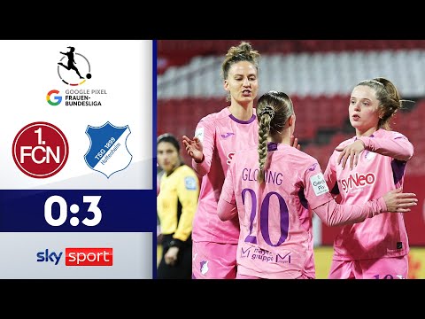 Zwei Elfmeter für Platz drei! | 1. FC Nürnberg - TSG Hoffenheim | Highlights - Frauen-Bundesliga