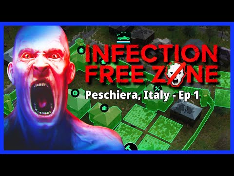 Can I SURVIVE 100 DAYS in the Zombie Apocalypse? - INFECTION FREE ZONE - Peschiera, Italy - Ep 1