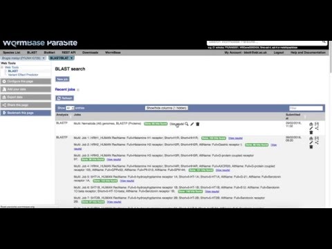 BLAST Exercise 1 (Edinburgh Workshop 9th March 2016)