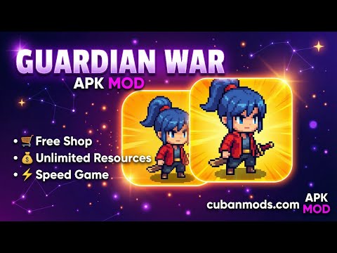 Guardian war apk mod      -free shop   -resources Unlimited