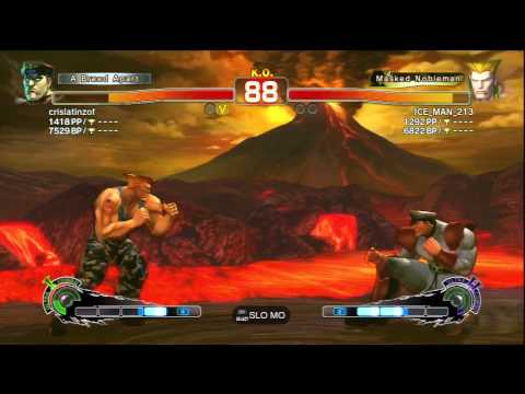 crislatinzof (M.Bison) Vs ICE_MAN_213 (Guile) SSF4/AE Ranked Matches - PSN