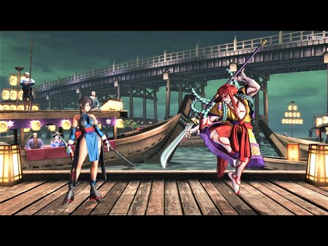 Shiki vs Senryo Kyoshiro (Hardest AI) - SAMURAI SHODOWN