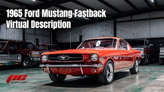 Video Thumbnail for 1965 Ford Mustang Fastback