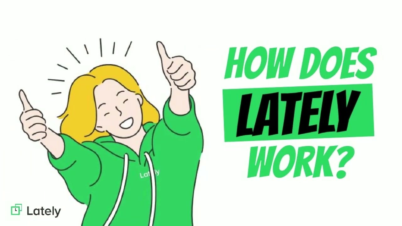 Lately How To video thumbnail