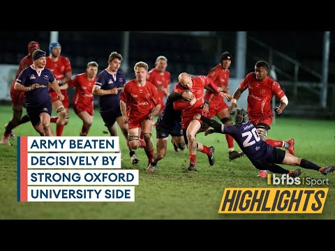 HIGHLIGHTS: Oxford University 31-5 Army Rugby Union