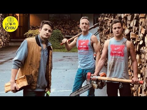 Dad, Twin Sons Cut 80 Trucks Worth Of Firewood And Give Them To Needy Families