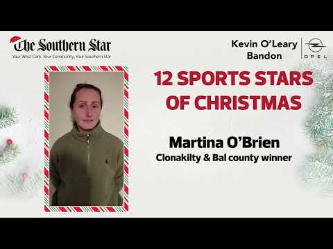 12 Sports Stars of Christmas, Day 9 Martina O'Brien