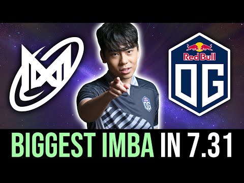 BIGGEST IMBA of 7.31 — Nigma, Ana, OG on Highest WINRATE Hero