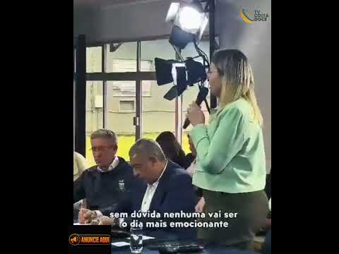 Prefeita de Eldorado do Sul RS, Juliana Carvalho fala com Presidente Lula  sobre a espera do dique