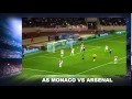 All Goals & Highlights  Arsenal vs Monaco 2 0 Champions League 2015 17/03/2015