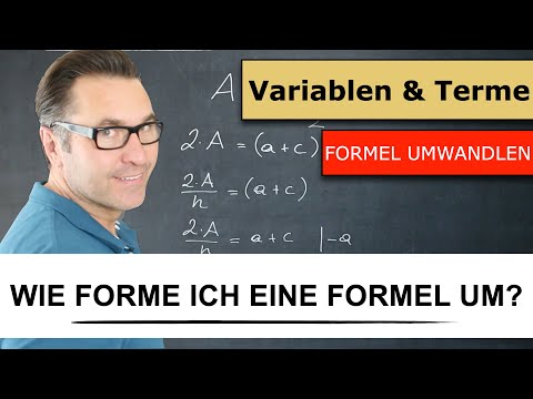 Wie forme ich eine Formel um? |  Äquivalenzumformung einfach erklärt | Umstellen von Formeln