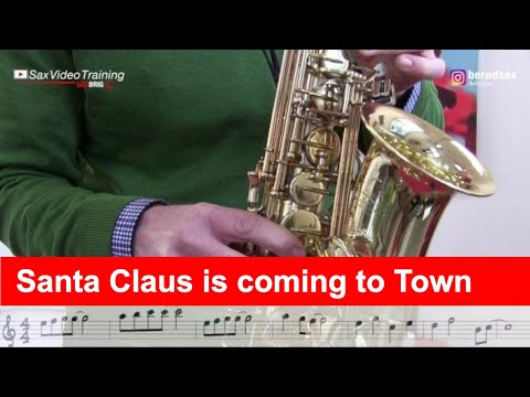 Santa Claus is coming to Town – DailySax 074 leicht Saxophon lernen