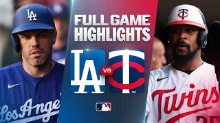 DODGERS vs. TWINS Full Game Highlights (6/23/26) | MLB Highlights