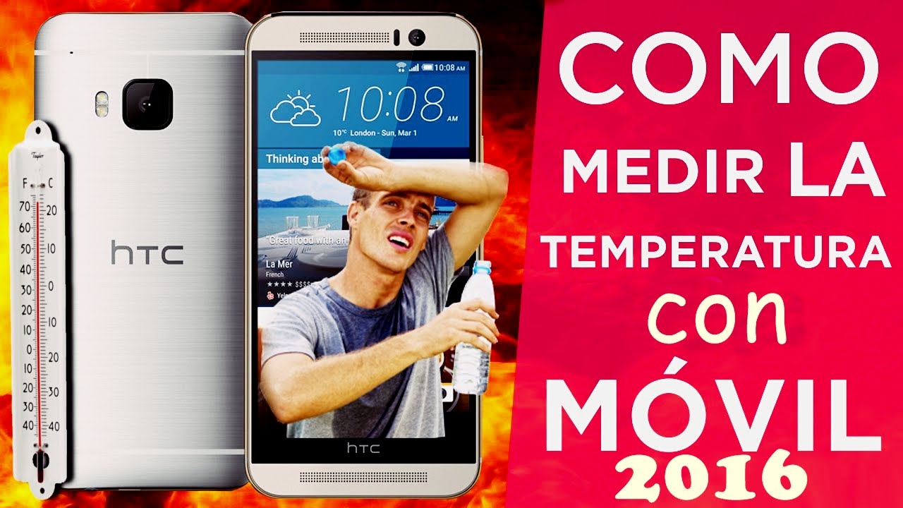 Como usar tu celular para Medir Temperatura Ambiente