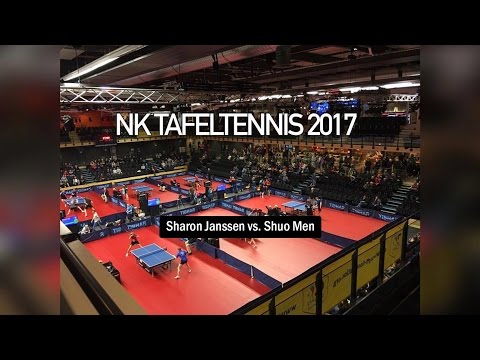 NK Tafeltennis 2017 Sharon Janssen - Shuo Men