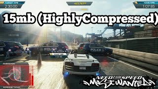 {15mb} Need for Speed Most Wanted APK+DATA  for An