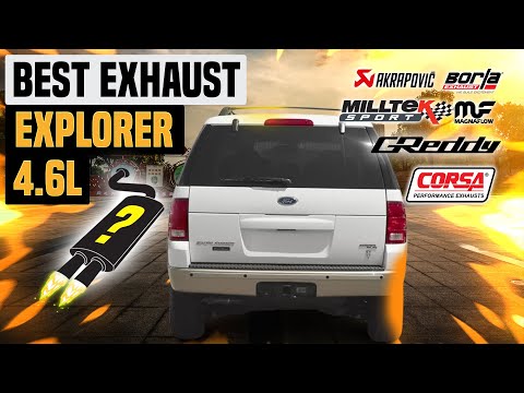 Ford Explorer Exhaust Sound 4.6L V8🔥Flowmaster,Straight Pipe,Muffler Delete,Magnaflow,Acceleration+