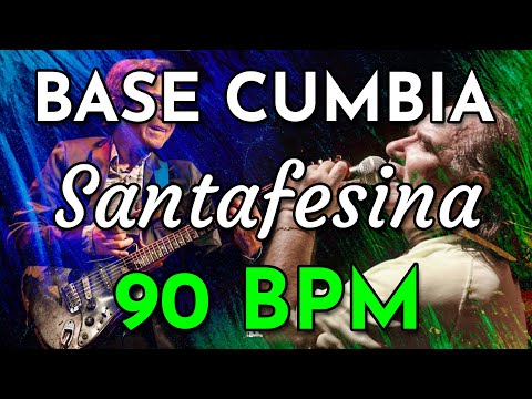 Base Cumbia SANTAFESINA • 90 BPM • Los Del Bohio, Leales, etc. | Loop Percusión Para Practicar