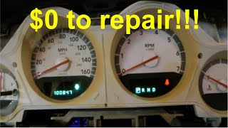 Dodge dim cluster fix for free